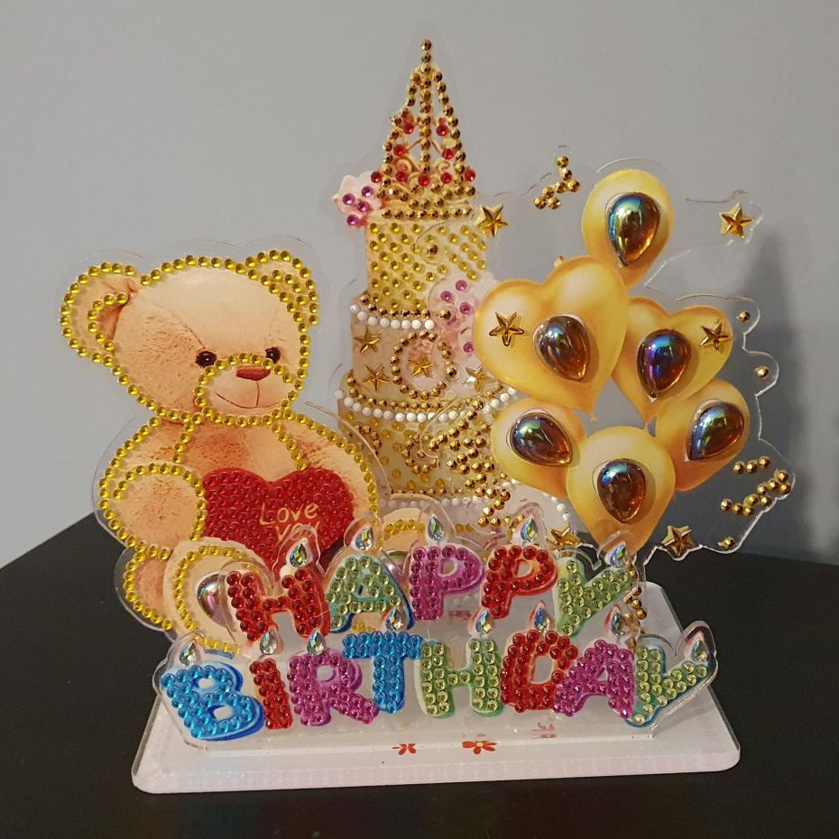 3D Set Happy Birthday